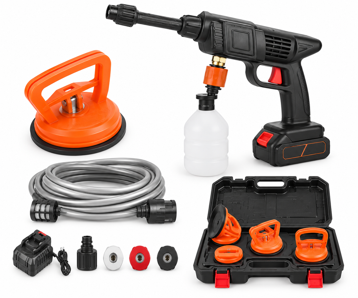 COMBO PREMIUM KIT HIDROLAVADORA + KIT SACABOLLOS